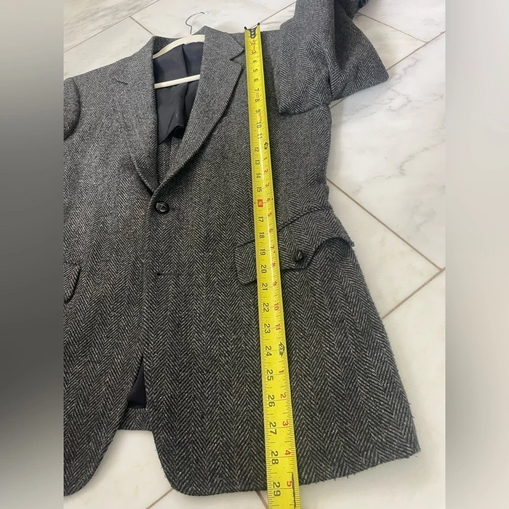 Vintage The Sovereign Men’s Suit Jacket Sport coat Blazer wool herringbone lined